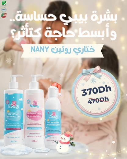 Pack NANY – Tout pour la peau de bébé